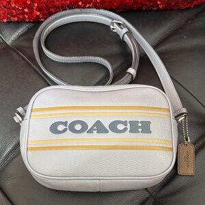 Coach Genuine Leather Multi Color Crossbody